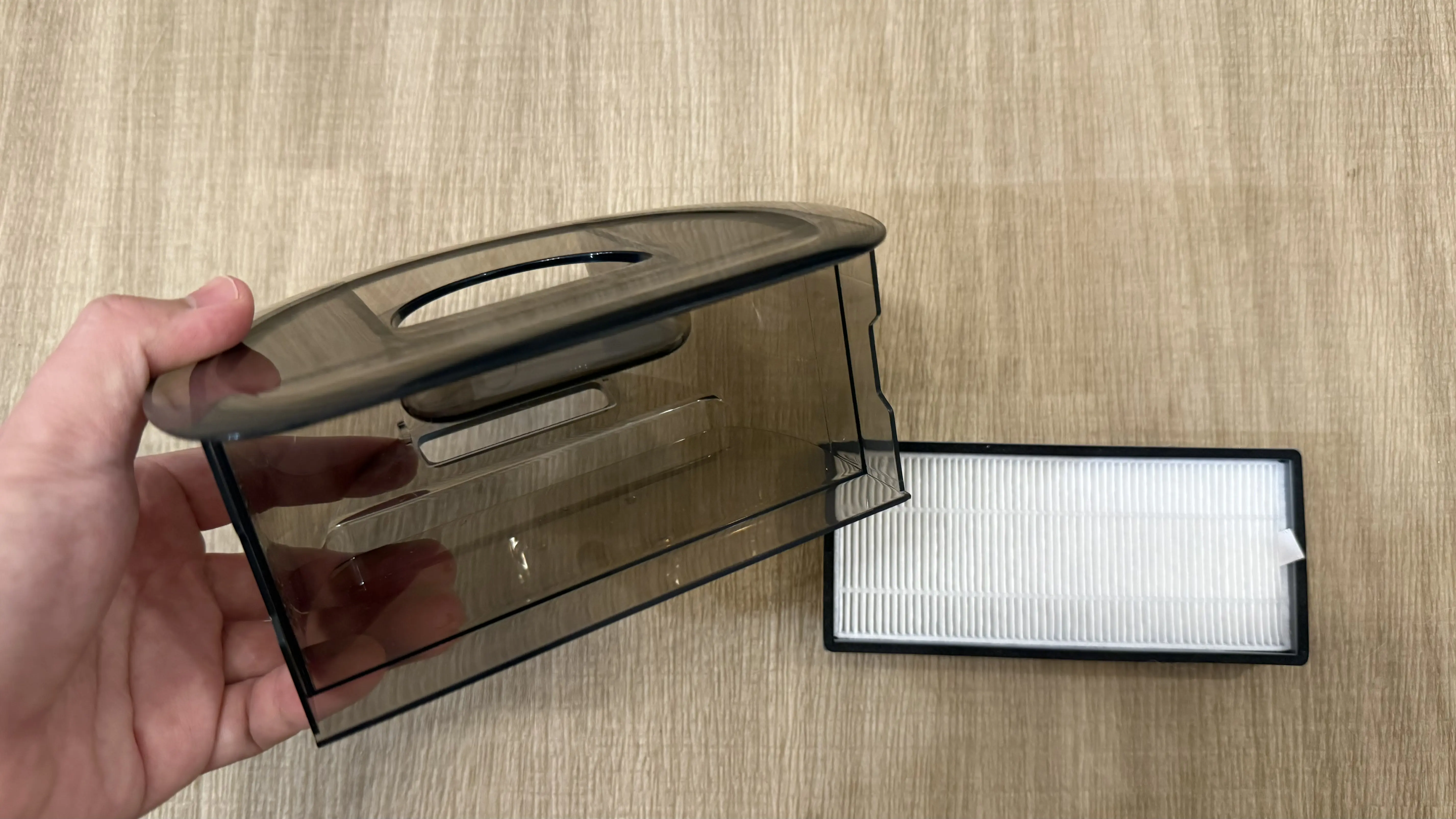 Lefant M330 Proのダストボックス